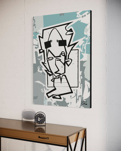 THE HITCHHIKER | Canvas print