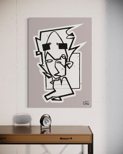 THE HITCHHIKER | Canvas print