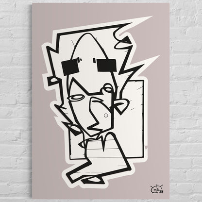 THE HITCHHIKER | Canvas print