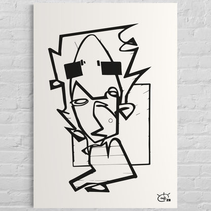 THE HITCHHIKER | Canvas print
