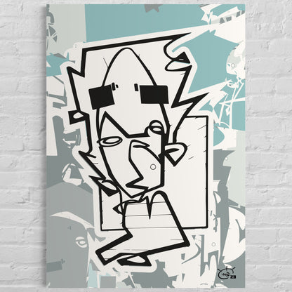 THE HITCHHIKER | Canvas print