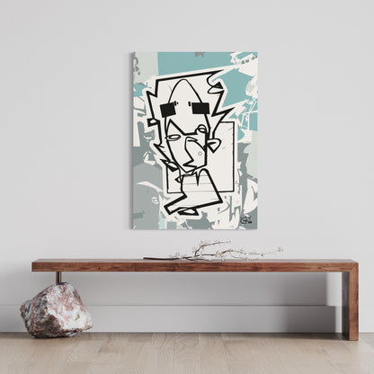 THE HITCHHIKER | Canvas print