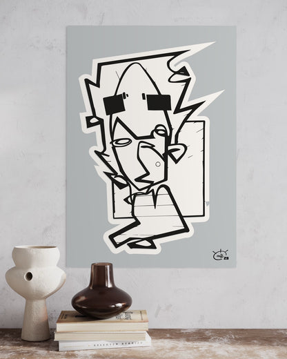 THE HITCHHIKER | Fine art print