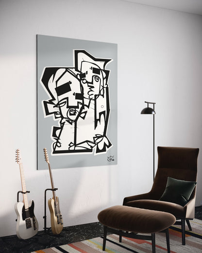 THE HUG | Canvas print