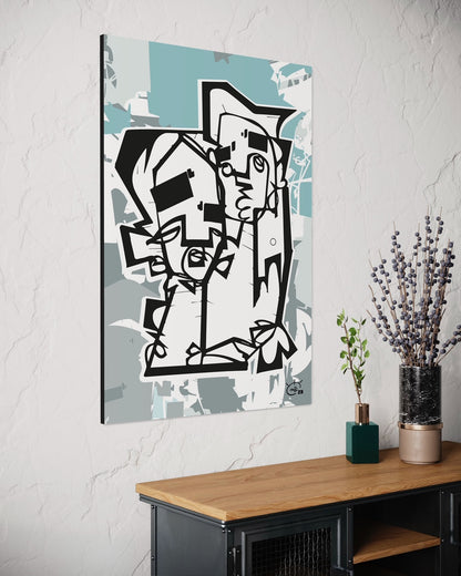 THE HUG | Canvas print