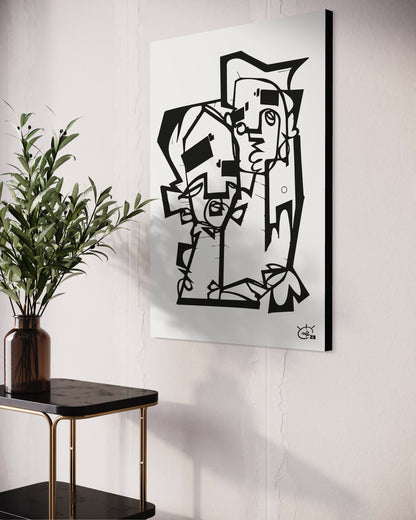 THE HUG | Canvas print