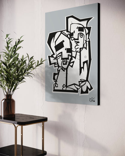 THE HUG | Canvas print