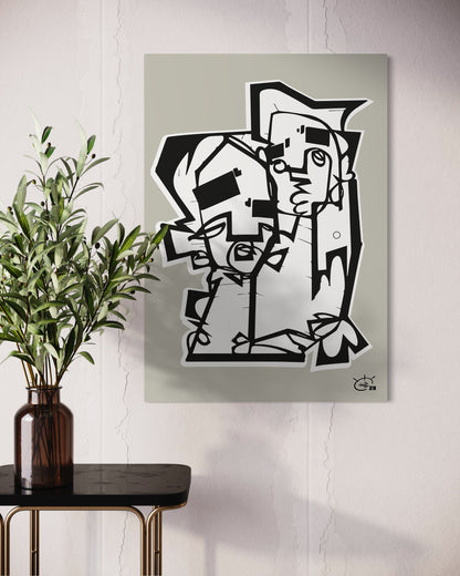 THE HUG | Canvas print