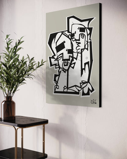THE HUG | Canvas print