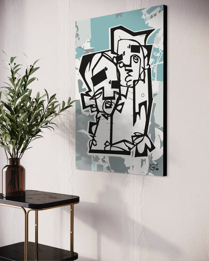 THE HUG | Canvas print