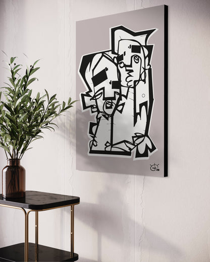 THE HUG | Canvas print