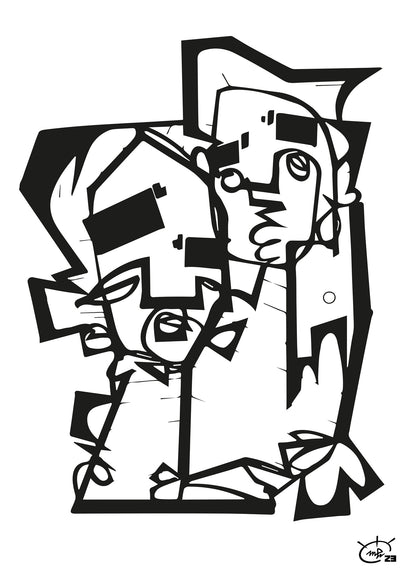 THE HUG | Fine art print