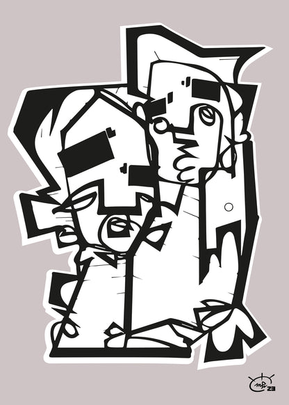 THE HUG | Fine art print