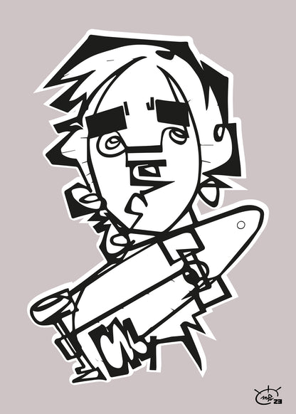 TONY HAWK JR | Canvas print