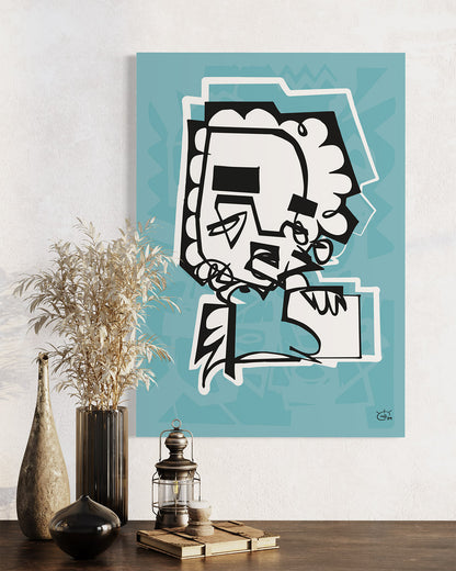 UNBOXING THE HEDGEHOG | Canvas print