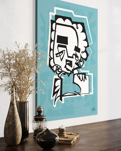 UNBOXING THE HEDGEHOG | Canvas print