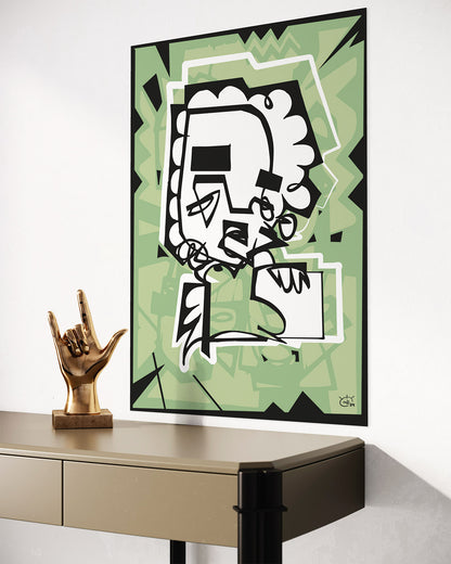 UNBOXING THE HEDGEHOG | Fine art print