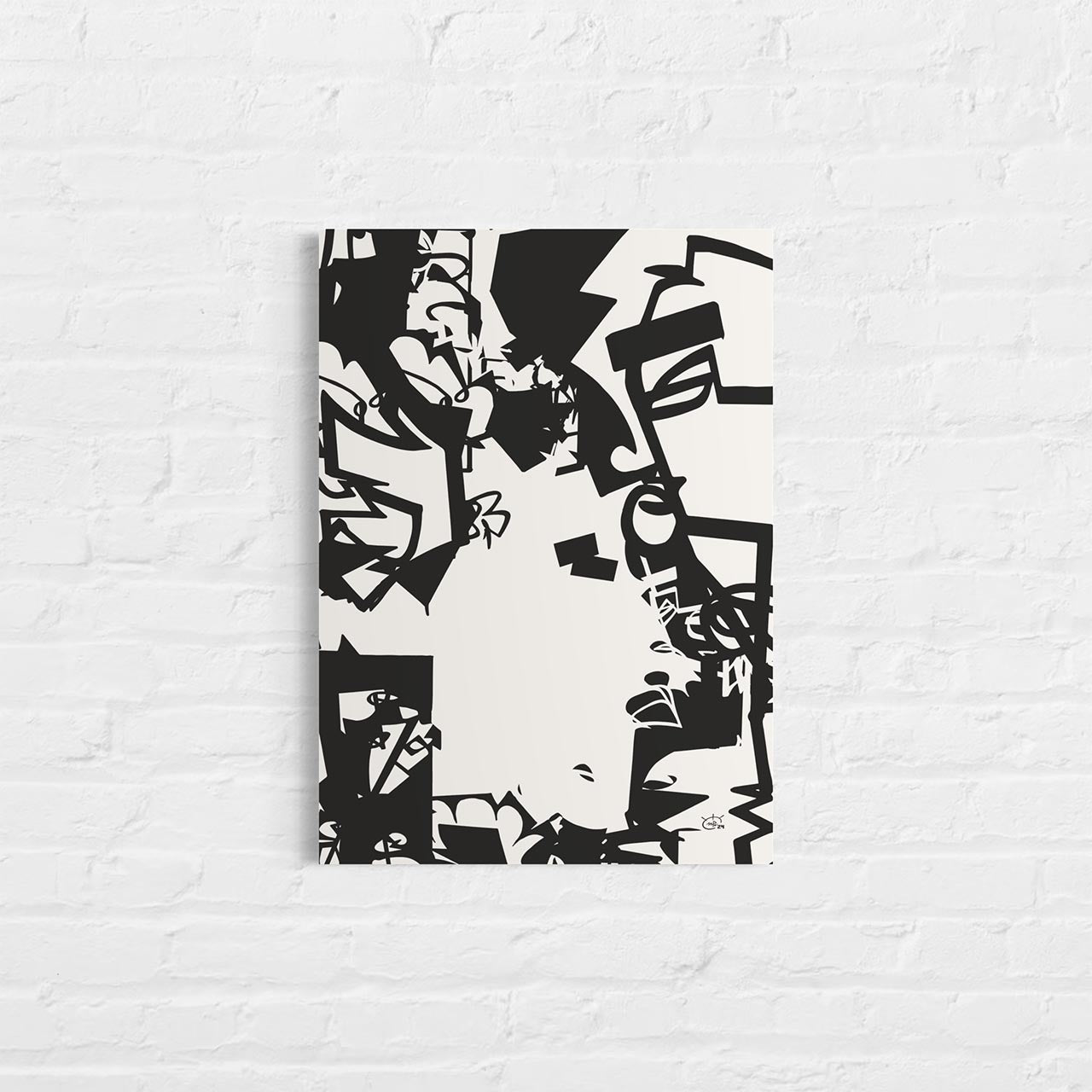 URBAN JUNGLE V01 | Modern stylized canvas art print