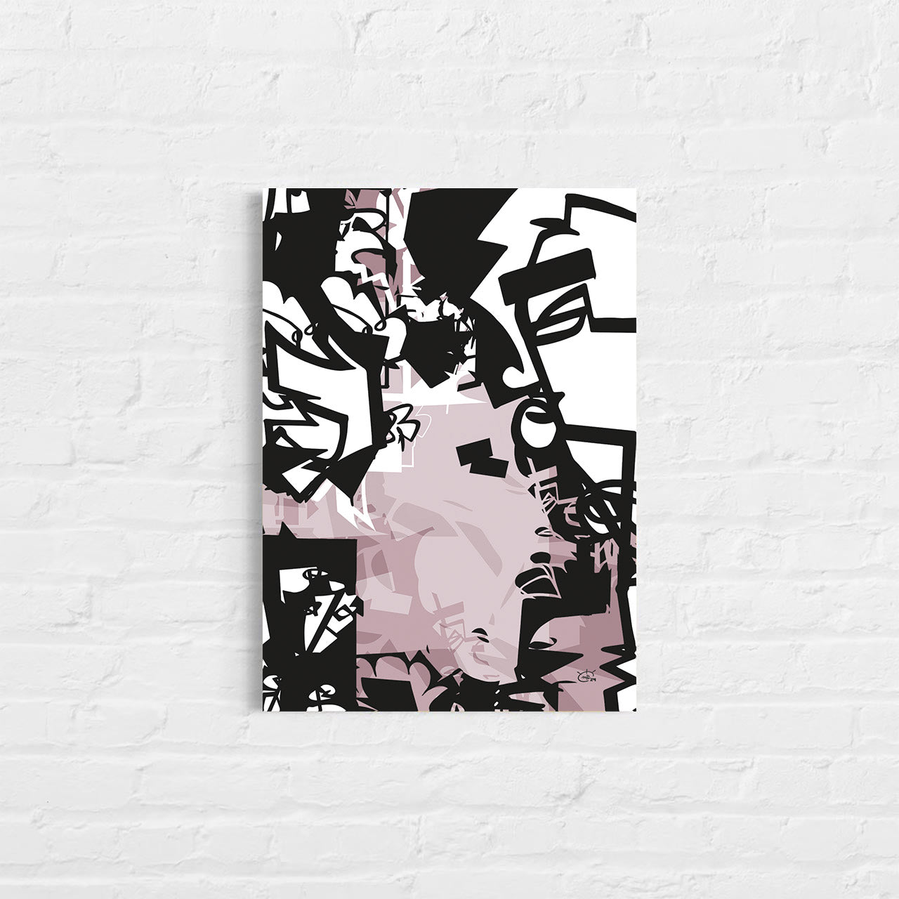 URBAN JUNGLE V01 | Modern stylized canvas art print