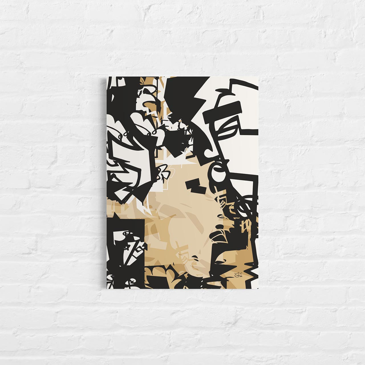 URBAN JUNGLE V01 | Modern stylized canvas art print