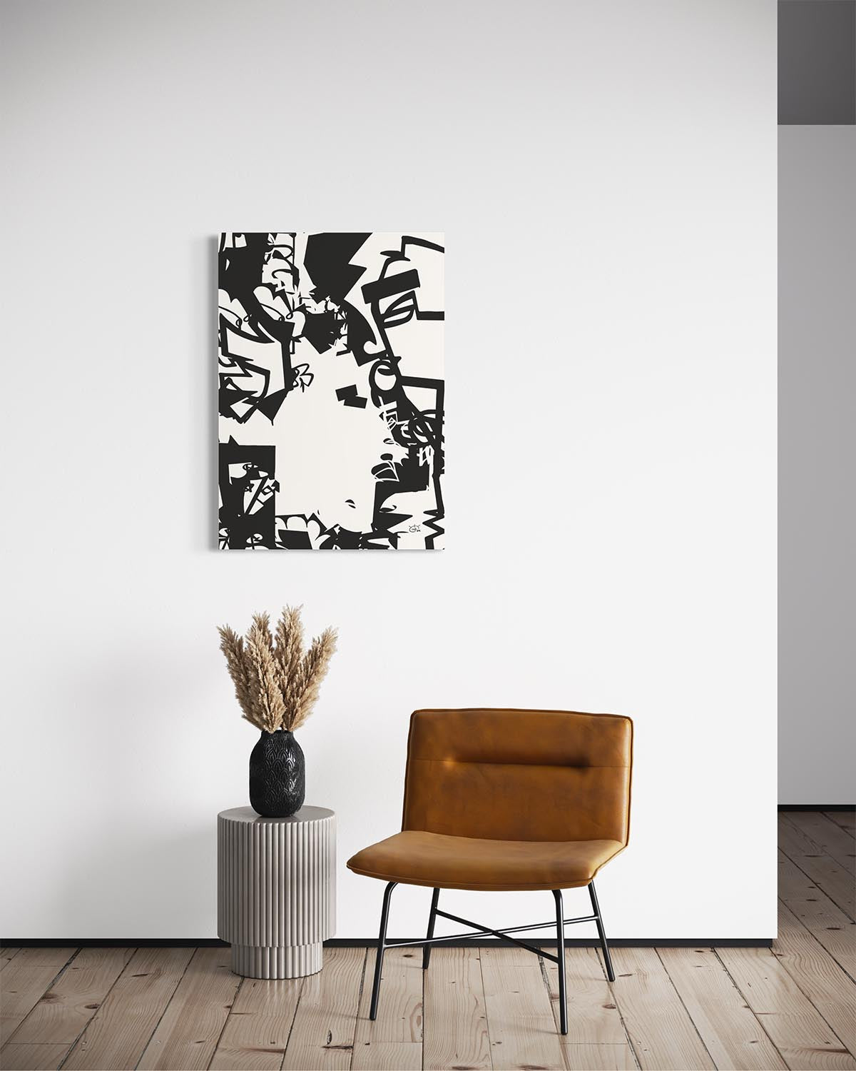 URBAN JUNGLE V01 | Modern stylized canvas art print