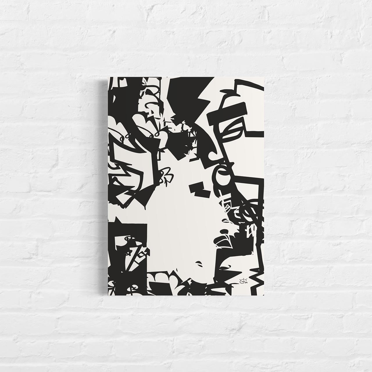 URBAN JUNGLE V01 | Modern stylized canvas art print