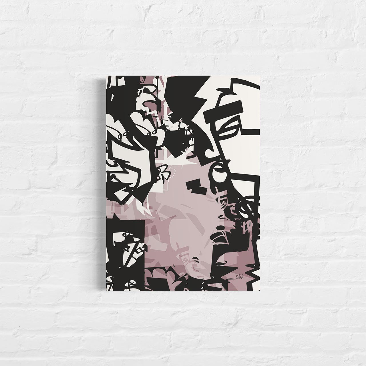 URBAN JUNGLE V01 | Modern stylized canvas art print