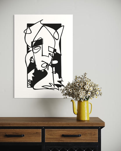 WHO AM I | Canvas print