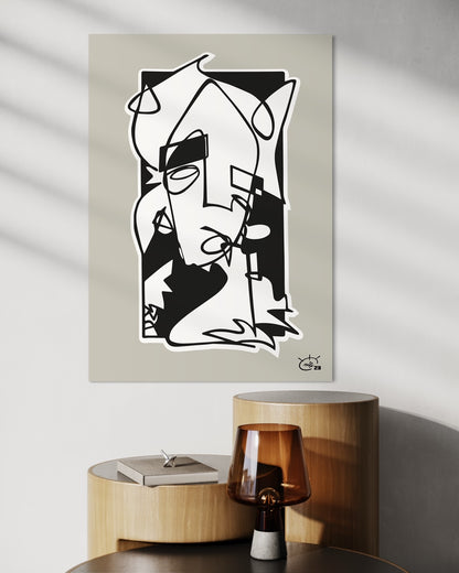 WHO AM I | Canvas print