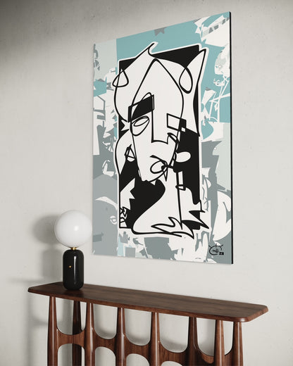 WHO AM I | Canvas print
