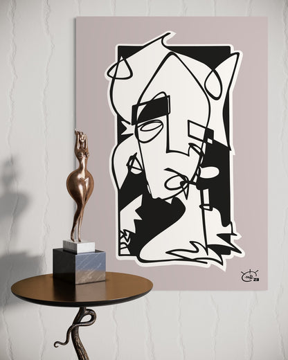 WHO AM I | Canvas print