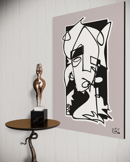WHO AM I | Canvas print