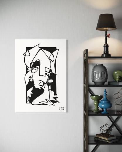 WHO AM I | Canvas print