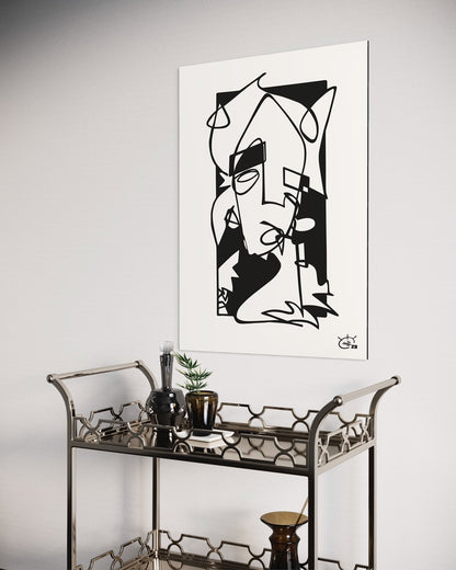 WHO AM I | Fine art print