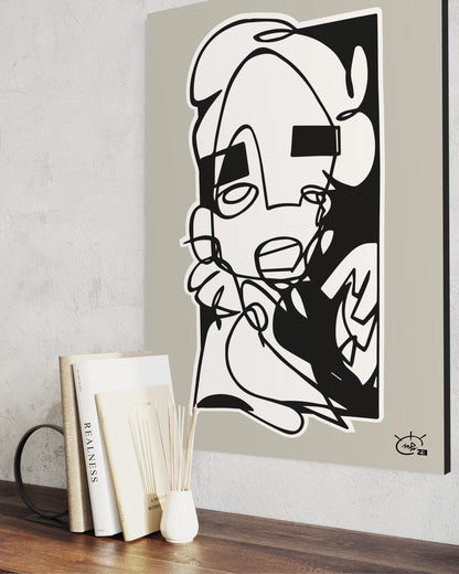 YO | Canvas print